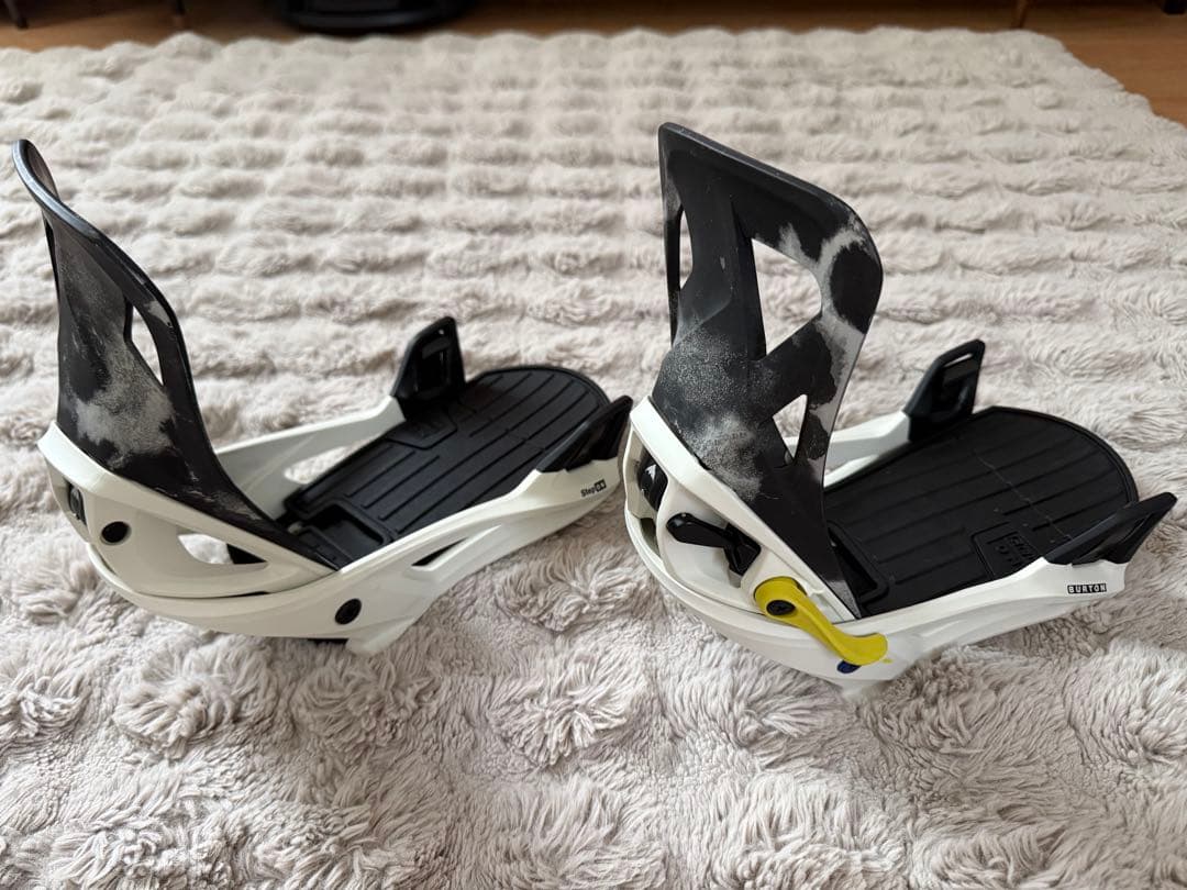 使用1回 バートン ステップオン burton STEPON メンズM 白