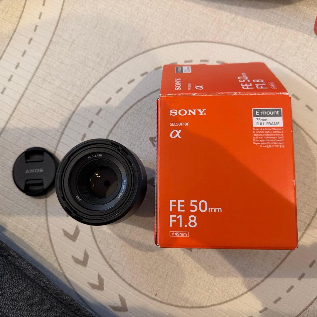 【美品】SONY 50mm F1.8 Eマウント SEL50F18F フルサイズ