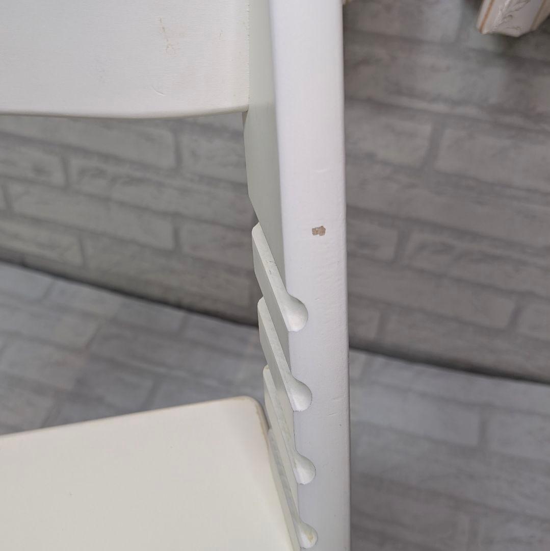 STOKKE ホワイト ハイチェア
