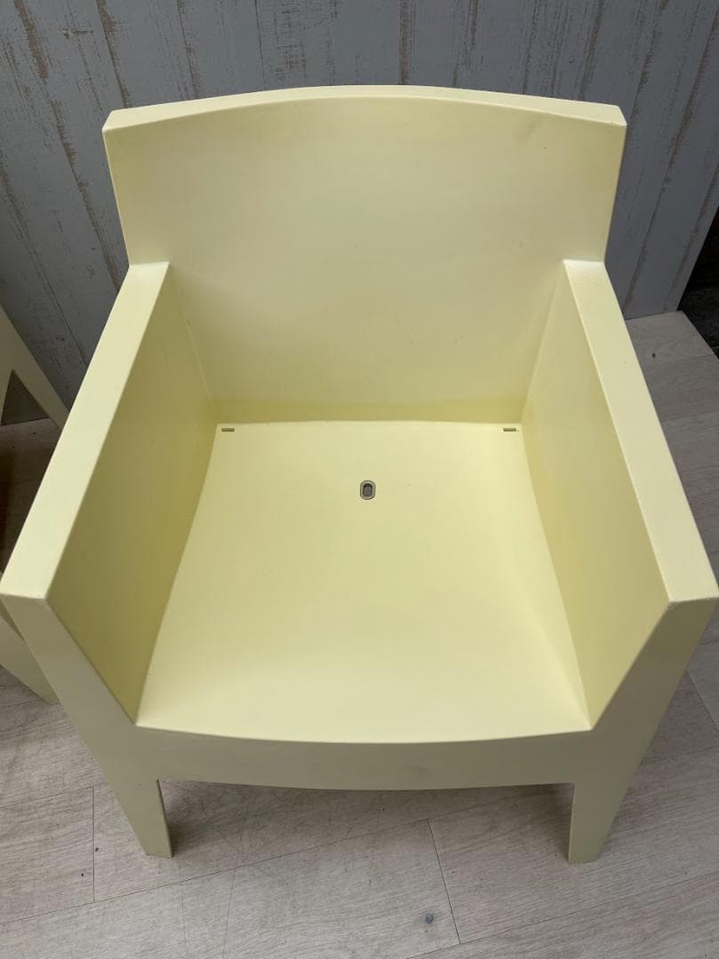 ドリアデ トイチェア アイボリー 3脚 まとめて スタッキングチェア イタリア製