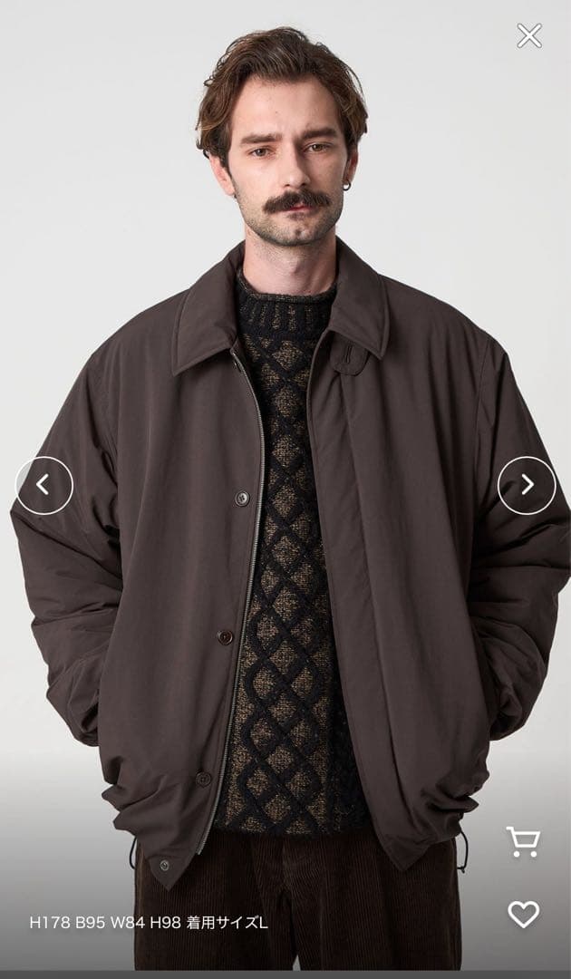 ＜Steven Alan＞ ダルマ バルカラー ジャケットⅡ