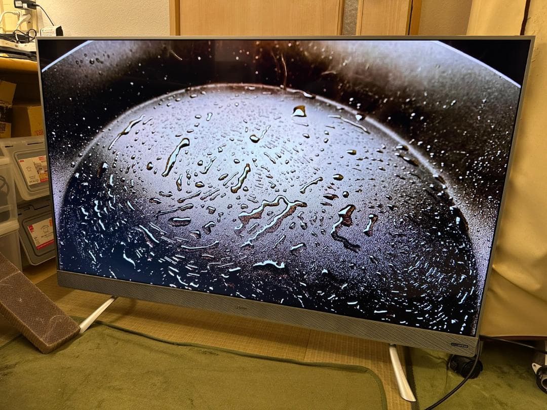 Qriom 49型　4K　テレビ QRT-49W4K 20年製 映り綺麗極美品！