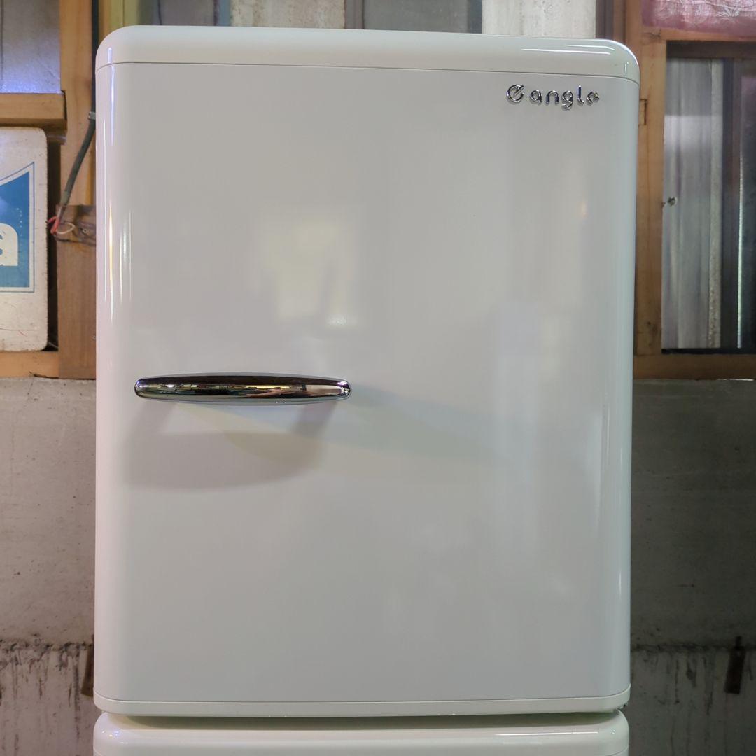レトロ　22年イーアングル 白　2ドア冷蔵庫149L eangle エディオン