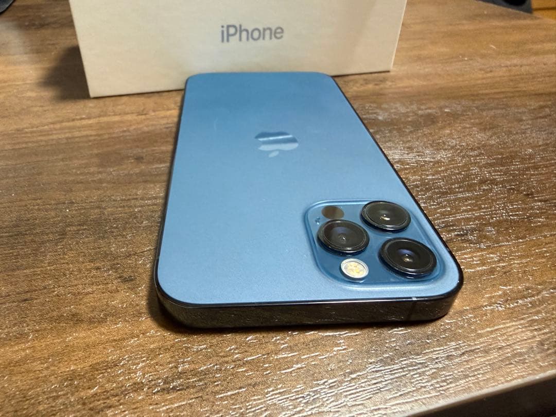iPhone12Pro 128GB パシフィックブルー SIMフリー 美品事故無