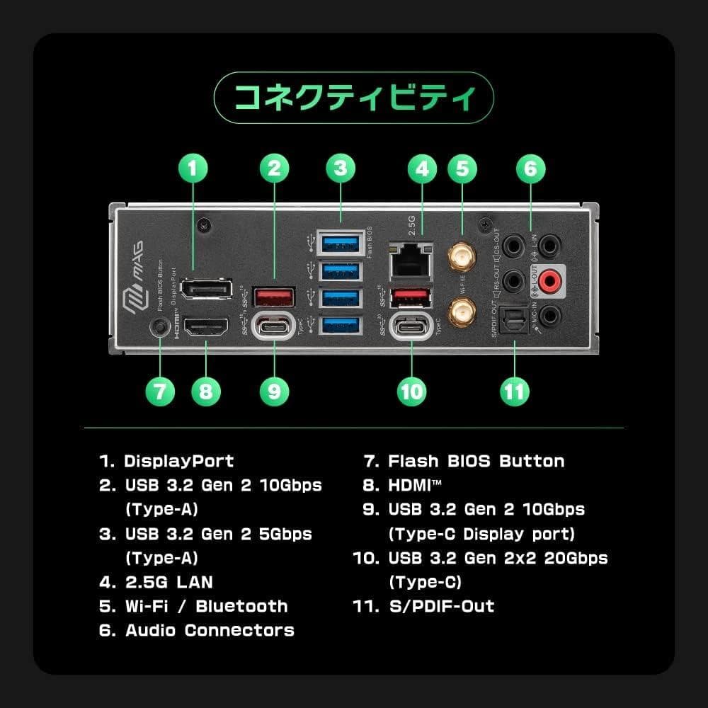 【 新品】MSI MAG X670E TOMAHAWK WIFI マザーボード