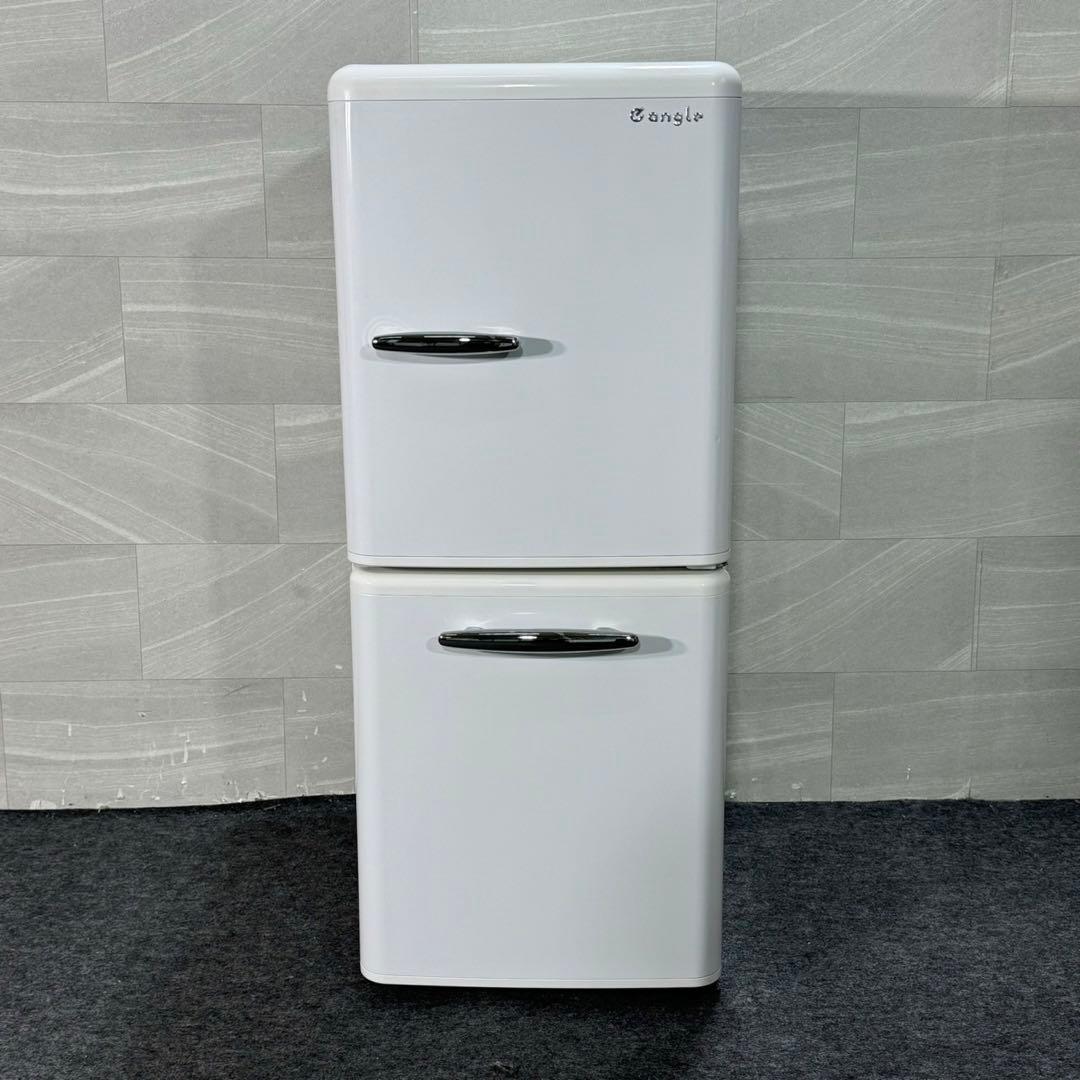 e angleレトロ調 冷蔵庫 ANG-RE151-A1 149L d3216