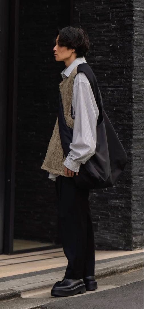 トップス stein WOOL BOA REVERSIBLE VEST ssstein