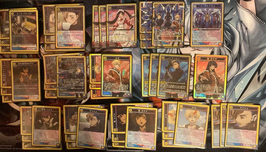 UNION ARENA ナナシの傭兵デッキ