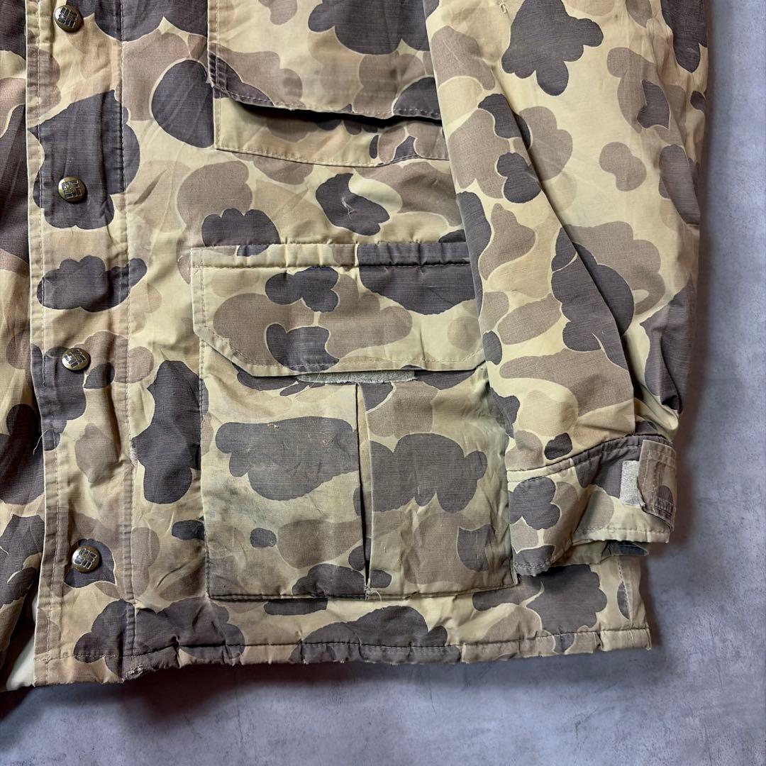 Columbia 80s ダックハンターカモ ジャケット コート ゴアテックス