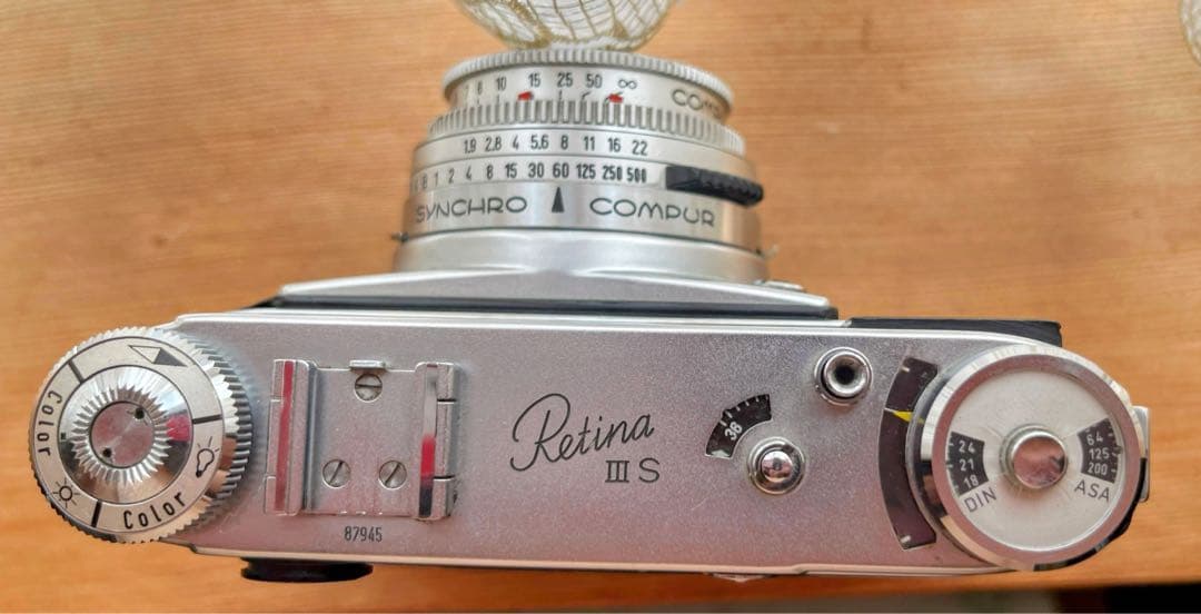 ゴダックRetina ⅢS Schneider-Kreuznach 2.8/50