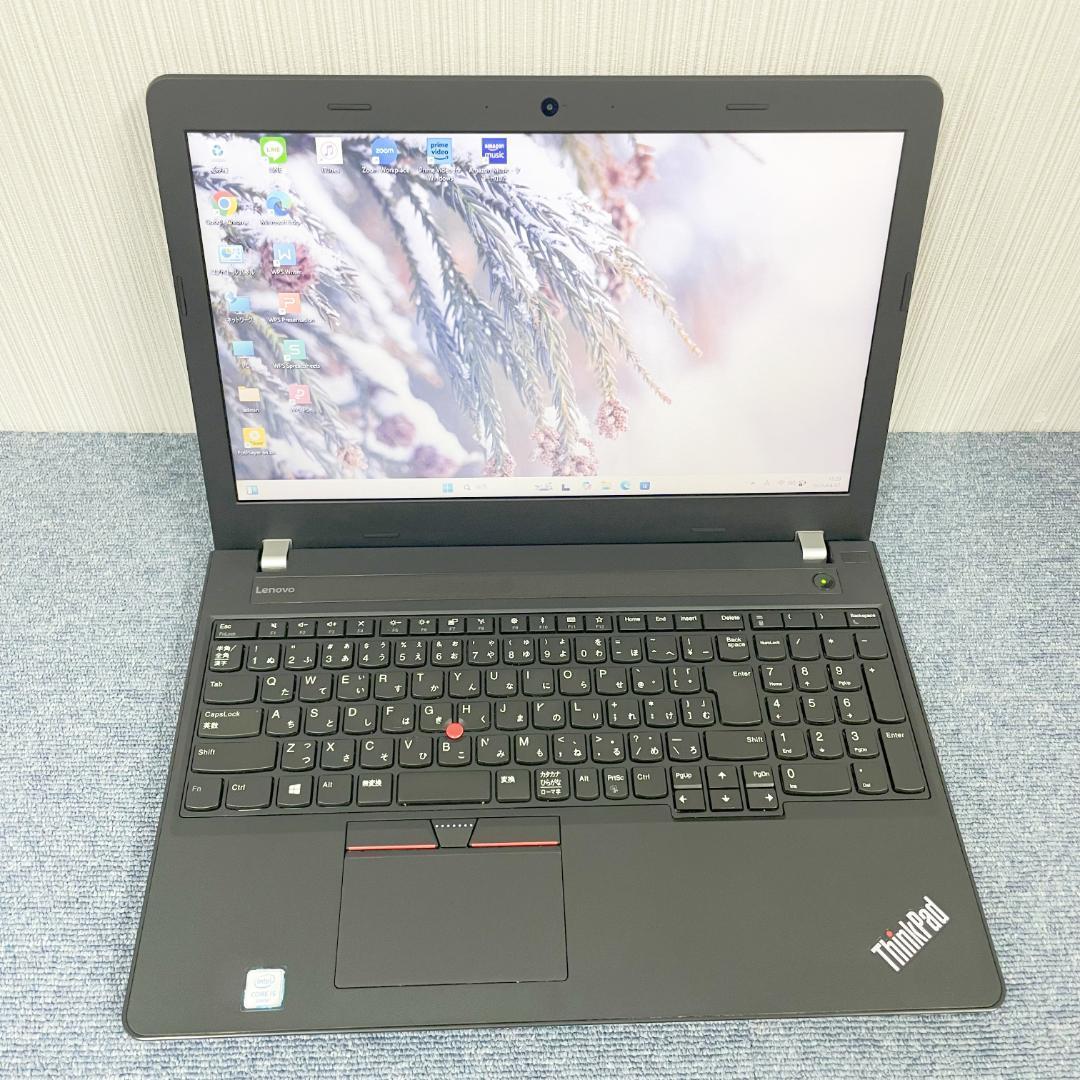 ThinkPadノートパソコン　Windows11　オフィス　SSD256GB