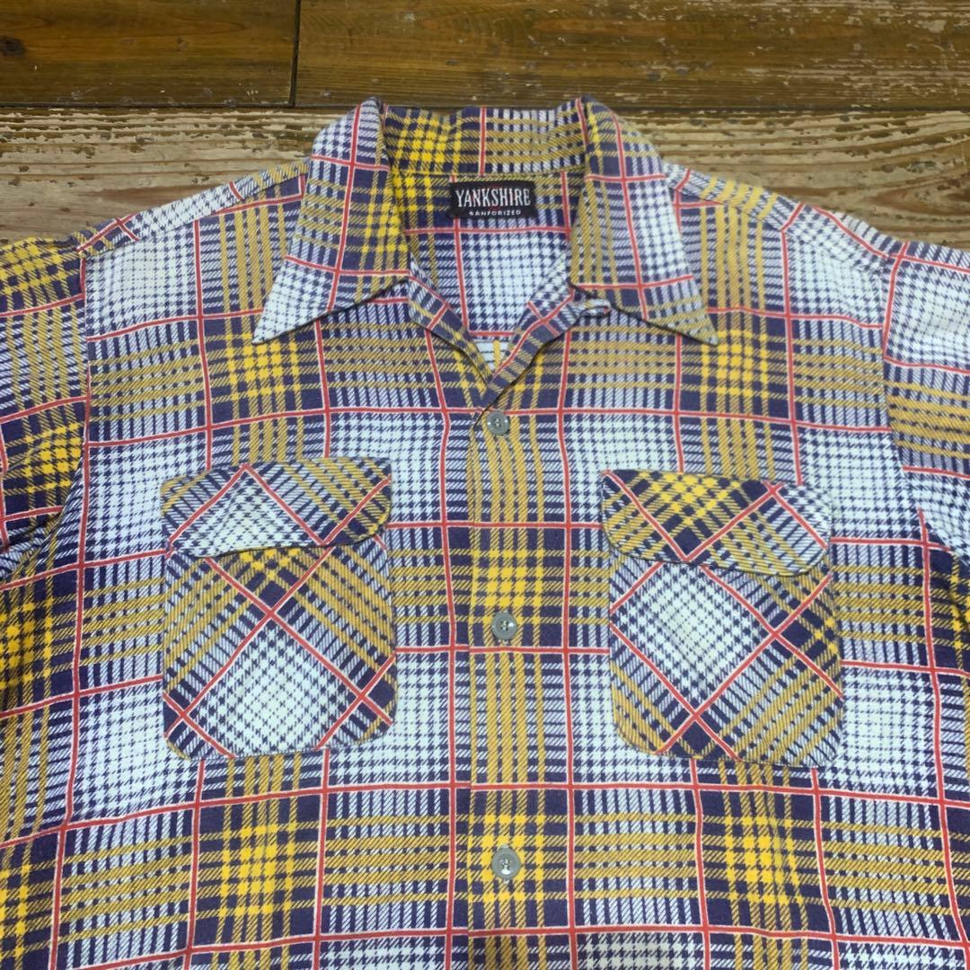 T*H様 50s YANKSHIRE プリントネルシャツ bigyank 開襟シ