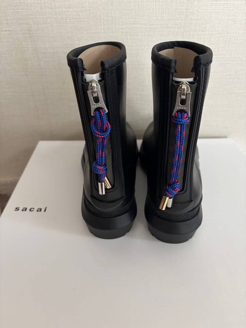 新作！！sacai レインブーツS36〜37サイズ