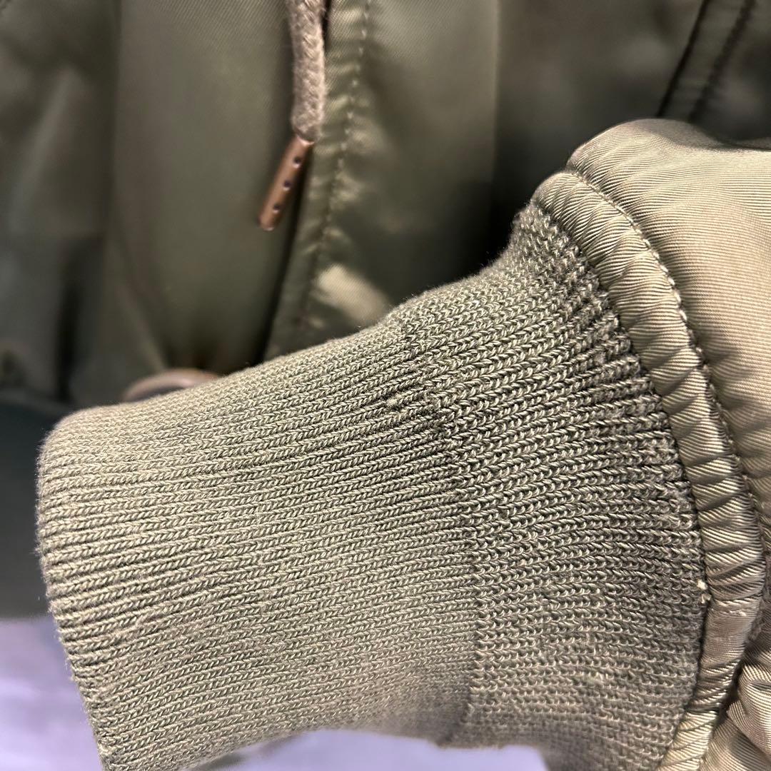 超美✨マウジー N-2B ミリタリージャケット 短丈 Y2K 平成 カーキ M