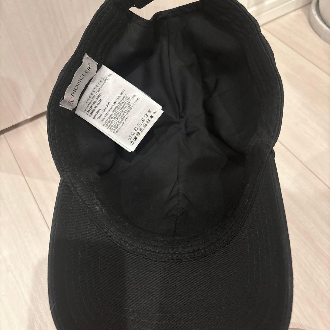 p*a様 新品★モンクレールMロゴマークキャップ