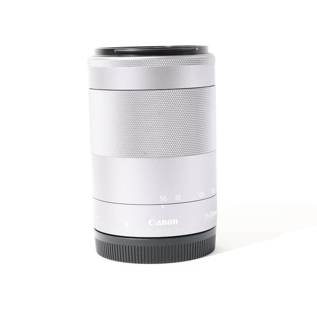 ①★Canon EF-M 55-200mm IS STM★ミラーレス シルバー