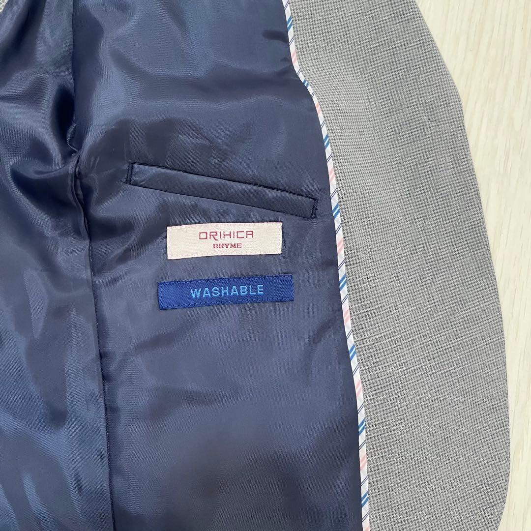 【美品】ORIHICAオリヒカ ビジネススーツ 上下セット ウォッシャブル L