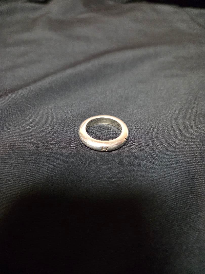 CHANEL シャネル ロゴ 指輪 シルバー