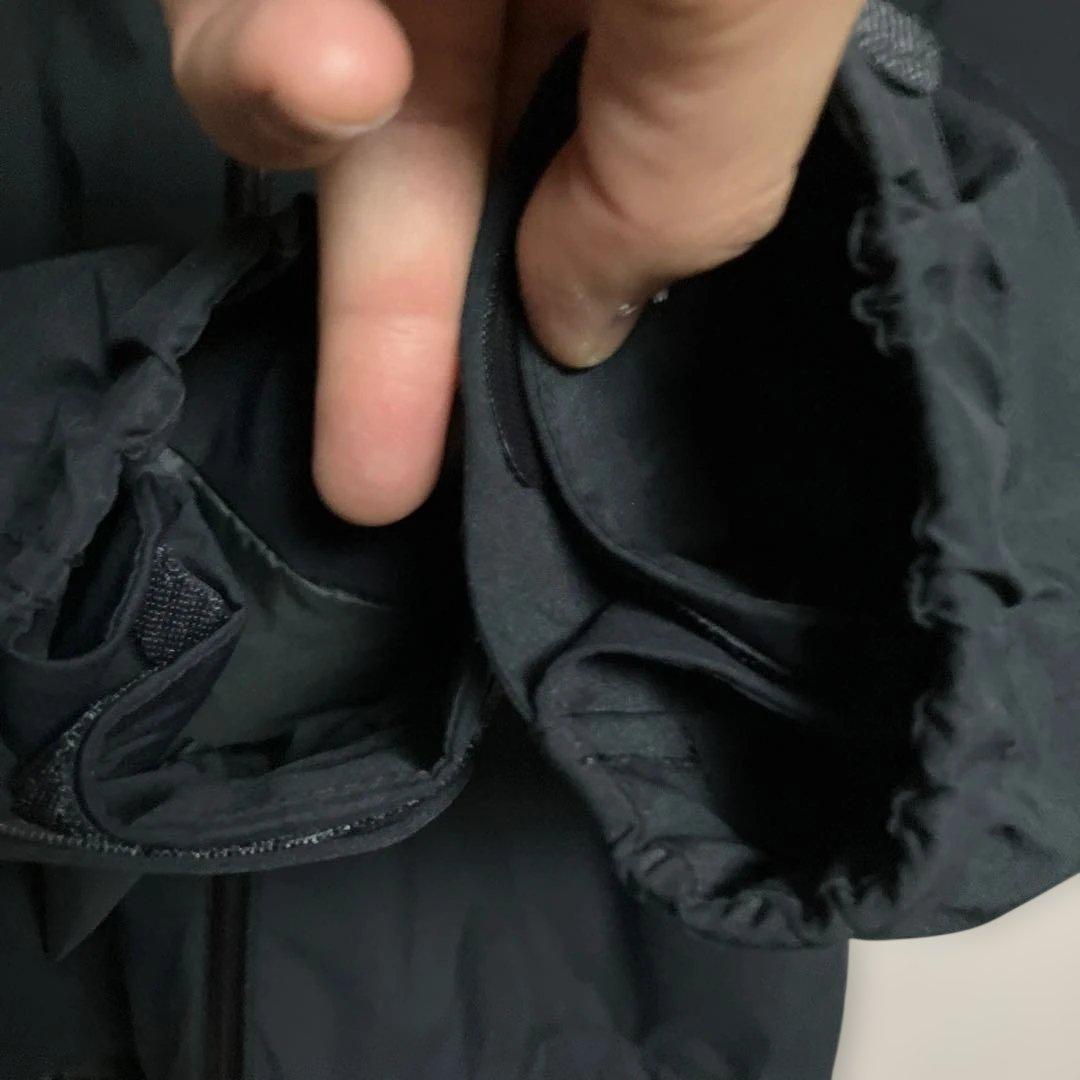 mont-bell 黒 パウダーステップパーカー