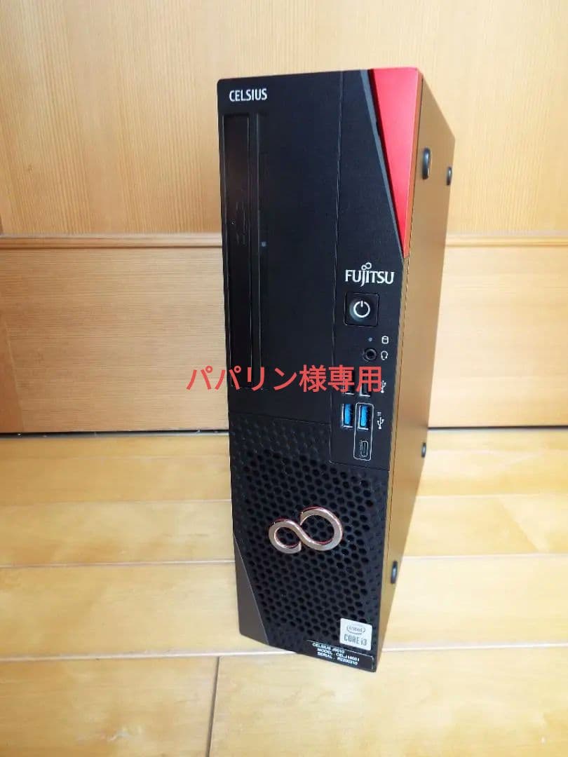Windowsデスクトップ CELSIUS J5010 i3-10100 32G SSD512G+HDD1