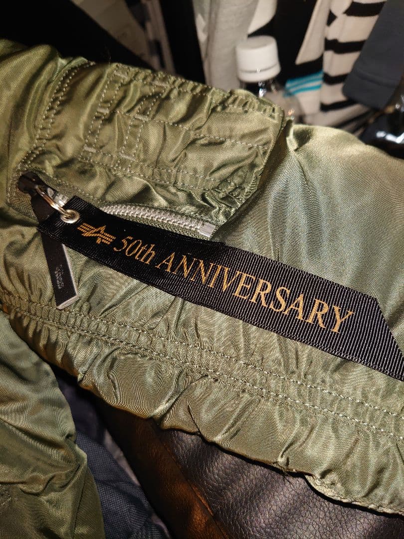 アルファ ALPHA 50周年モデル N-3B フライトジャケット
