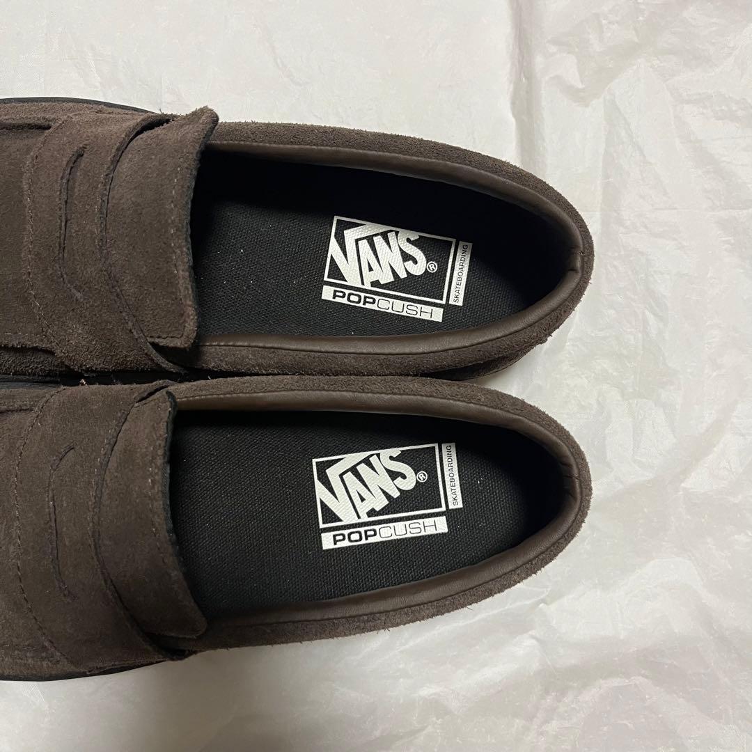 vans skate loafer スケートローファー ブラウン スエード