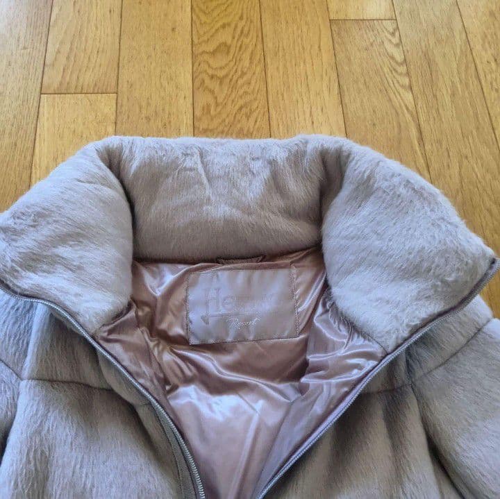 限定sale!＊HERNO＊エコファーダウンジャケット・くすみピンク・40＊