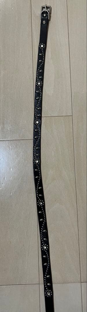 HTC スタッズナローベルト　ブラック 34インチ　箱付き