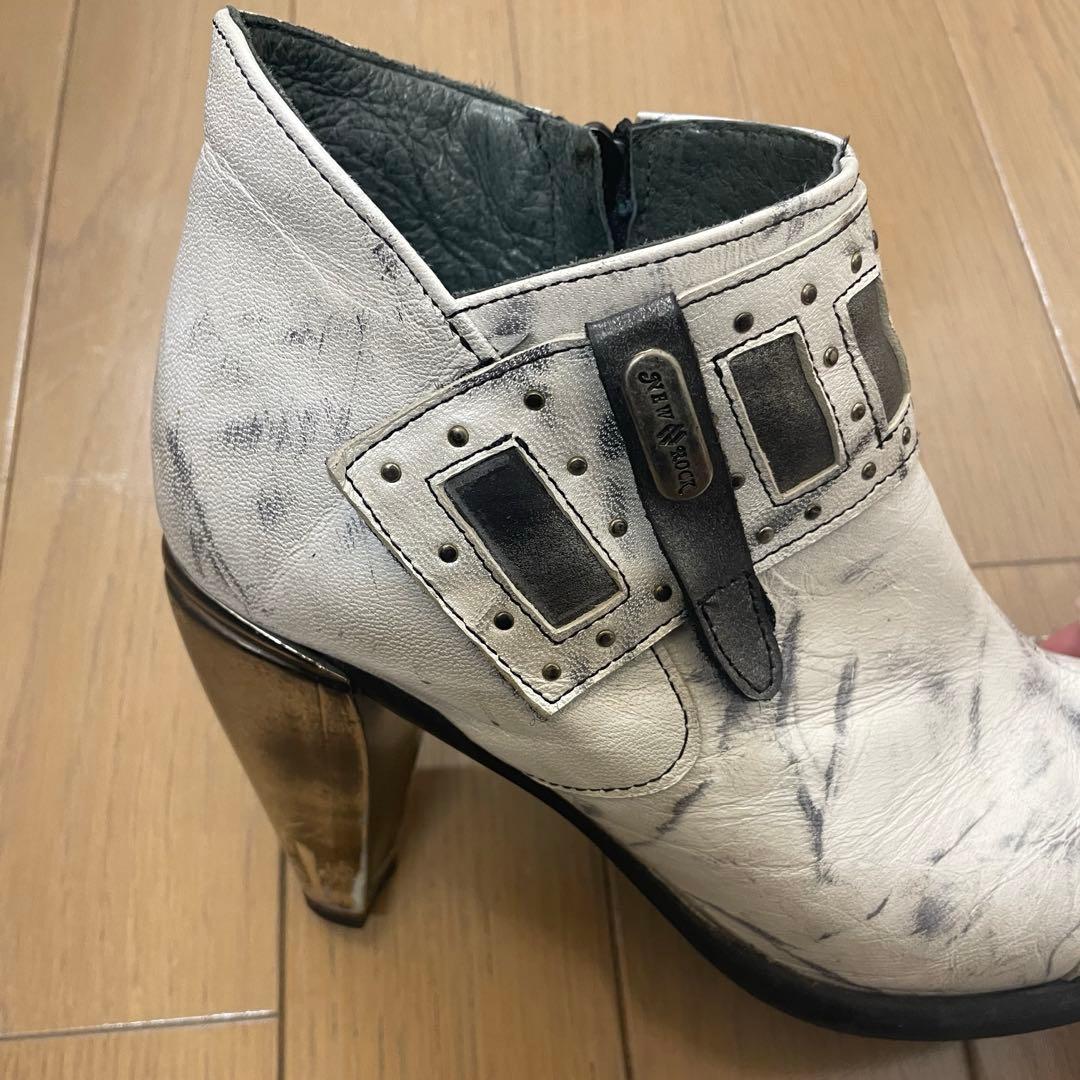 New Rock ヴィンテージブーツ 37サイズ