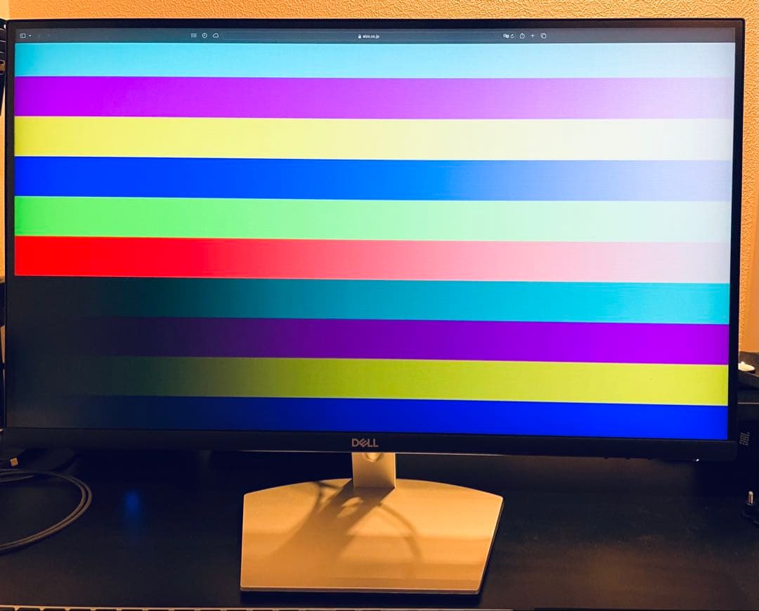 DELL S2721Q 27インチ 4K スタンド付き 一部カスタム有
