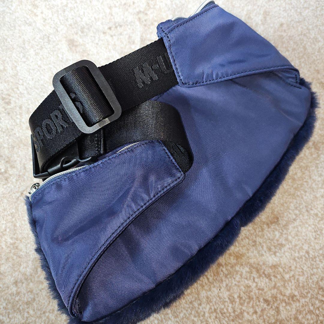未使用 美品 MU SPORTS エムユー スポーツ バッグ ウエストポーチ