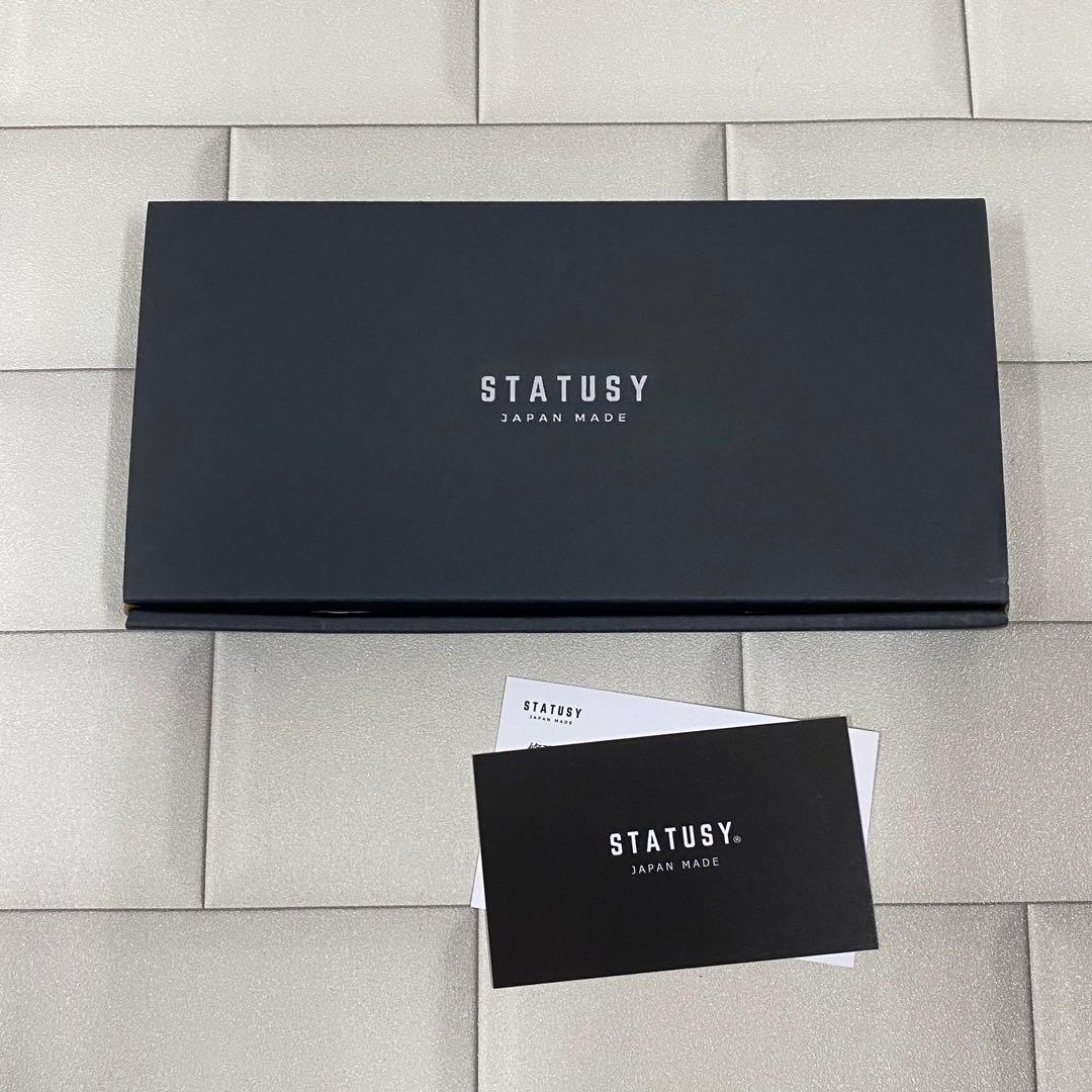 STATUSY il modo ZIP 左利き 長財布 ブラック