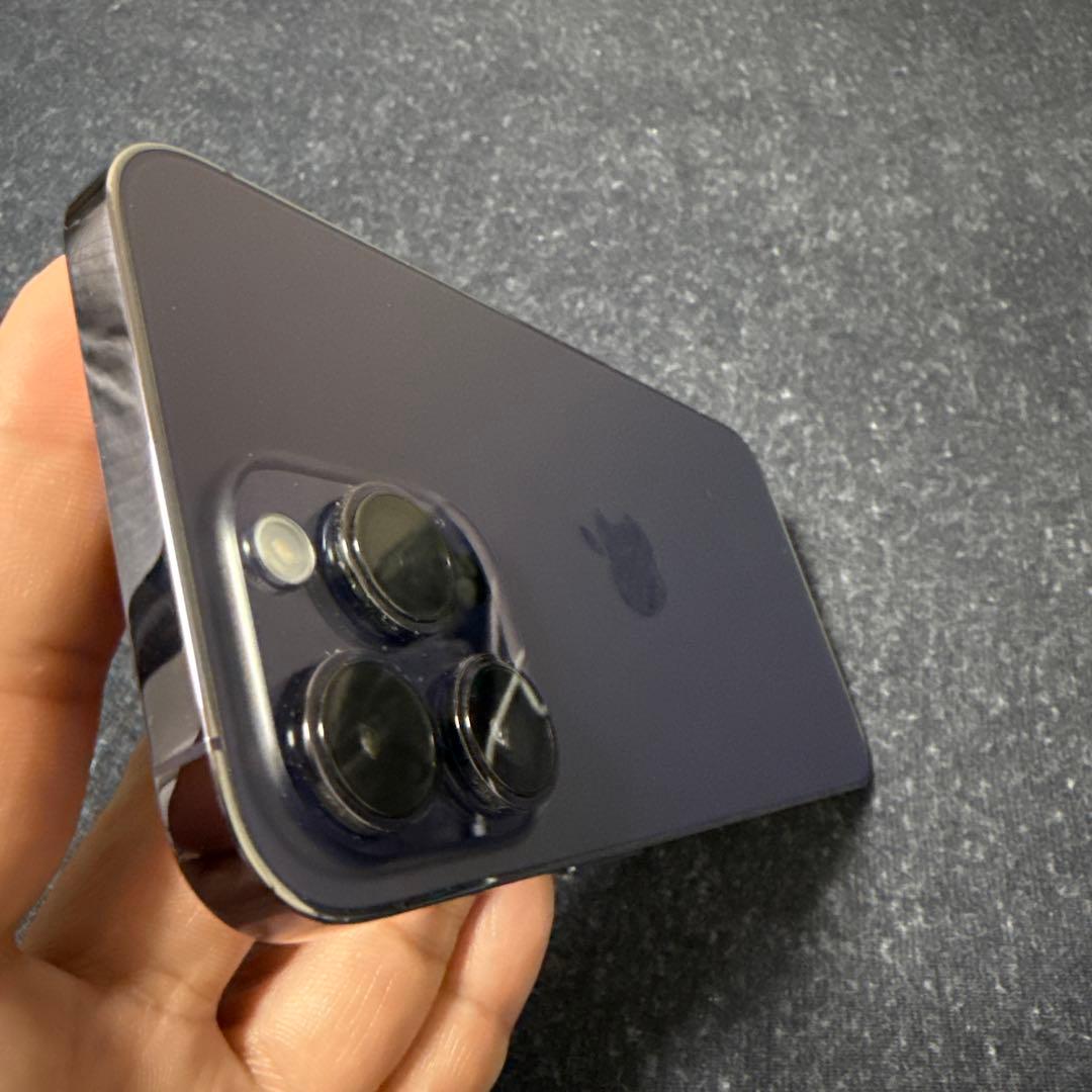 iPhone14promax 256GB SIMフリー　ディープパープル