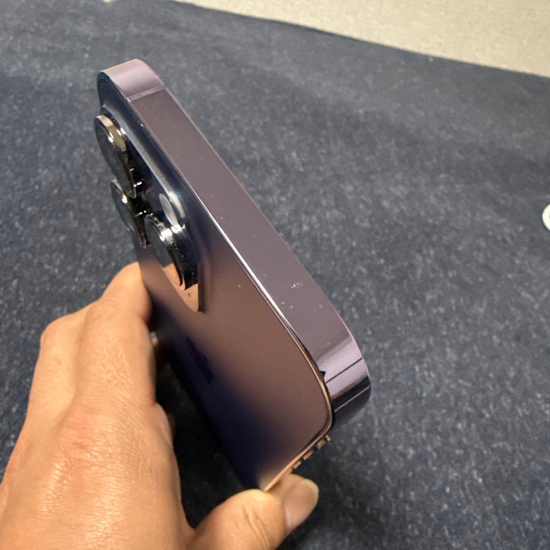 iPhone14promax 256GB SIMフリー　ディープパープル