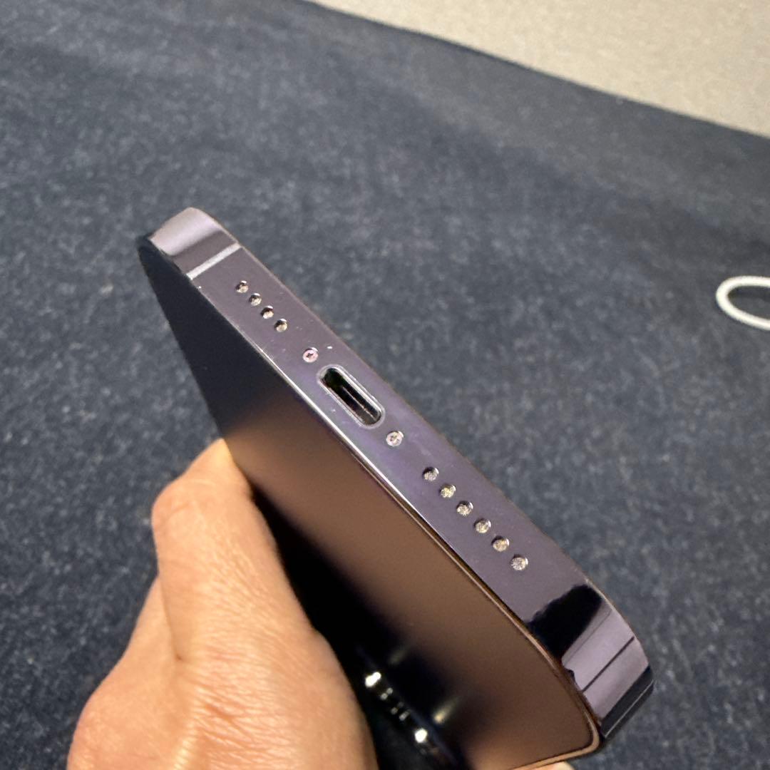 iPhone14promax 256GB SIMフリー　ディープパープル