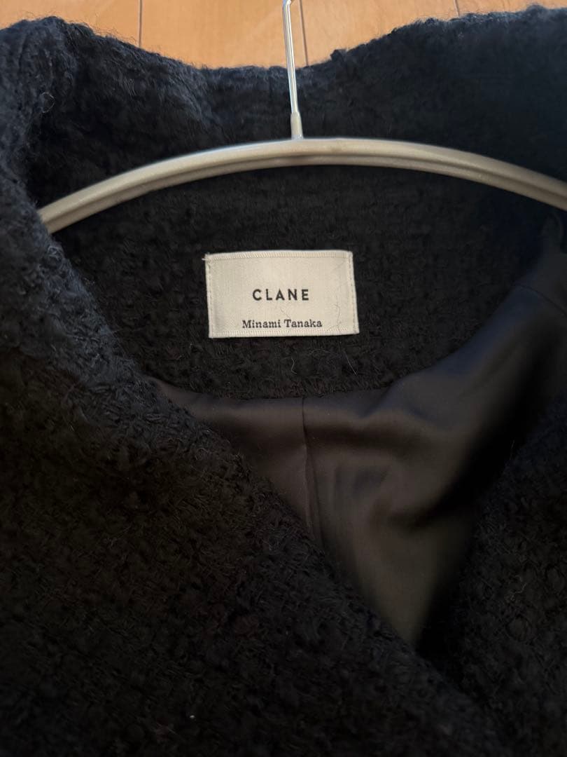 clane 田中みな実　OVER TWEED COAT