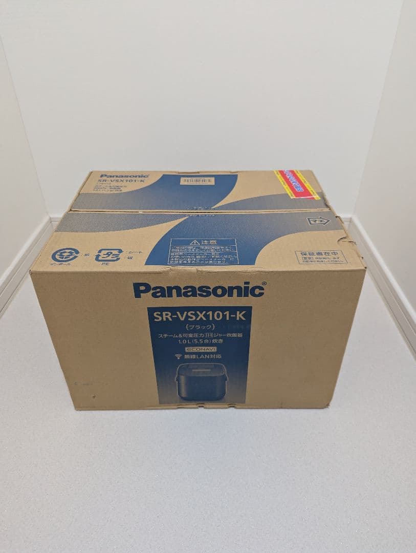 国産最高峰　パナソニック 炊飯器 5.5合 おどり炊き SR-VSX101-K
