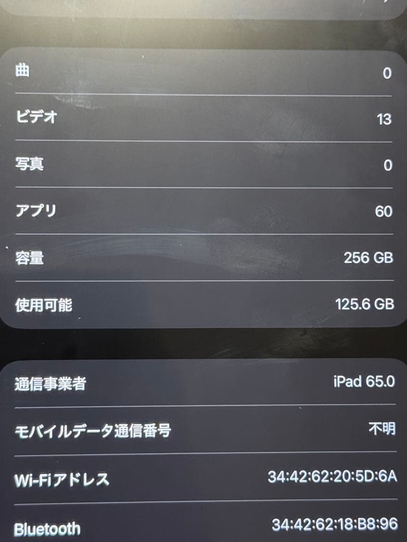 iPadPro11インチ　セルラーモデル