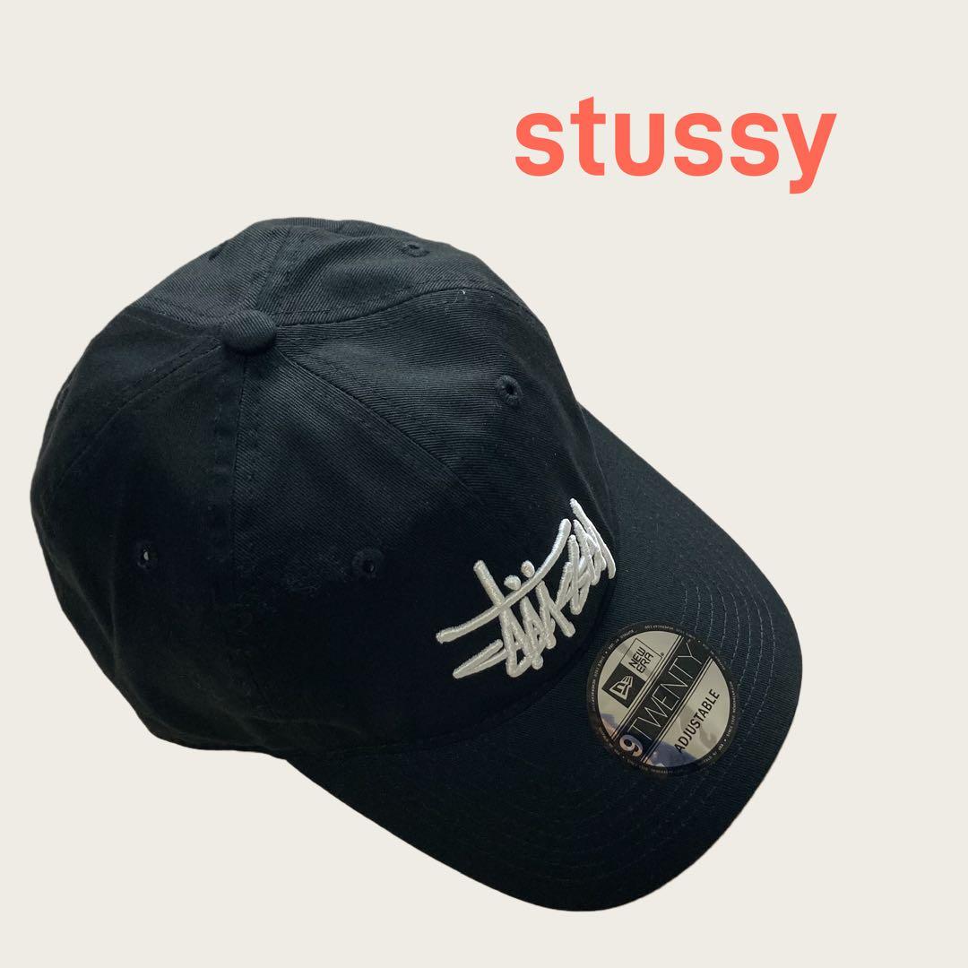 stussy 9TWENTY 黒 キャップ