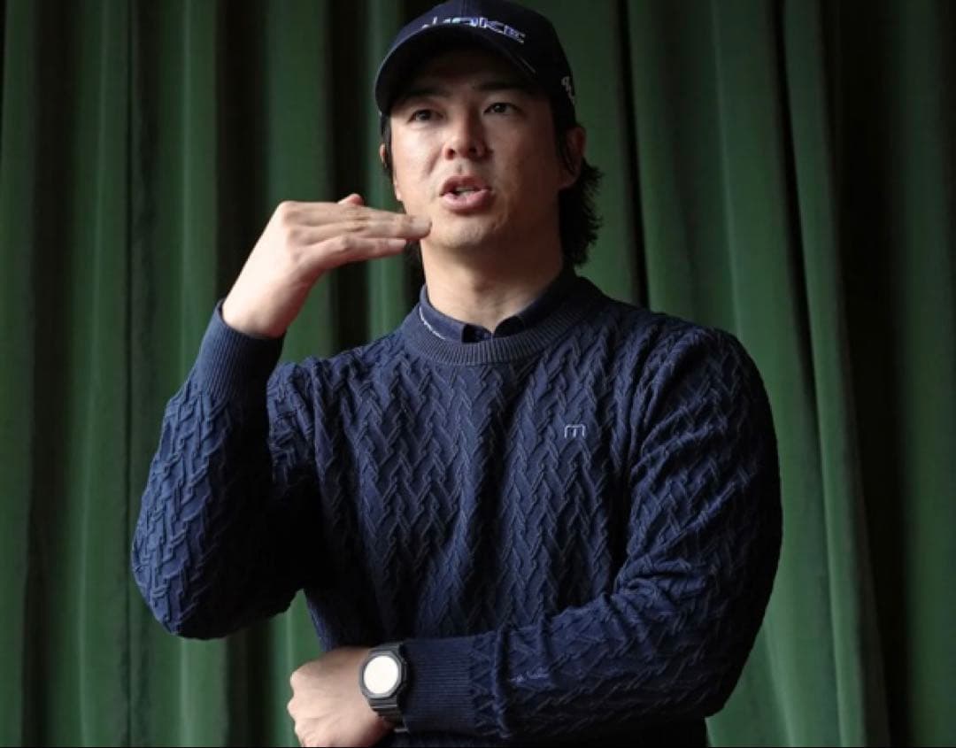 トラヴィスマシュー ケーブル クルーネック ニット、セーター 未使用タグ付 L