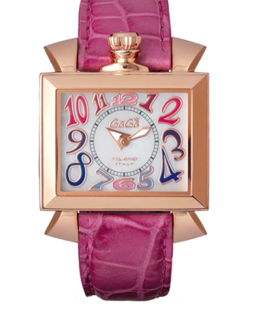 ガガミラノナポレオーネ 腕時計 ゴールドフレーム