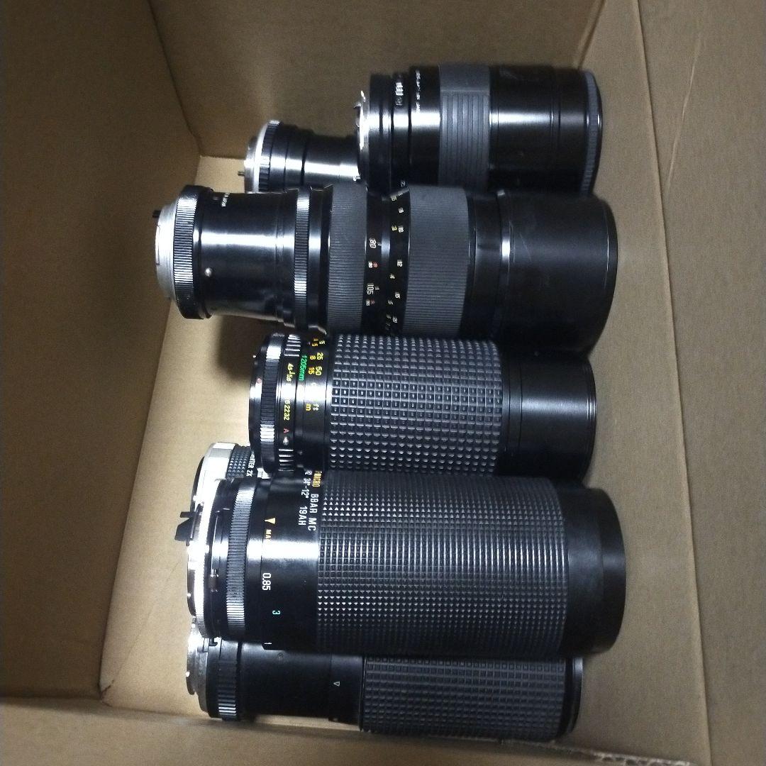 MF AF レンズ　まとめて　キャノン　ミノルタ　シグマ　タムロン　ヤシカなど