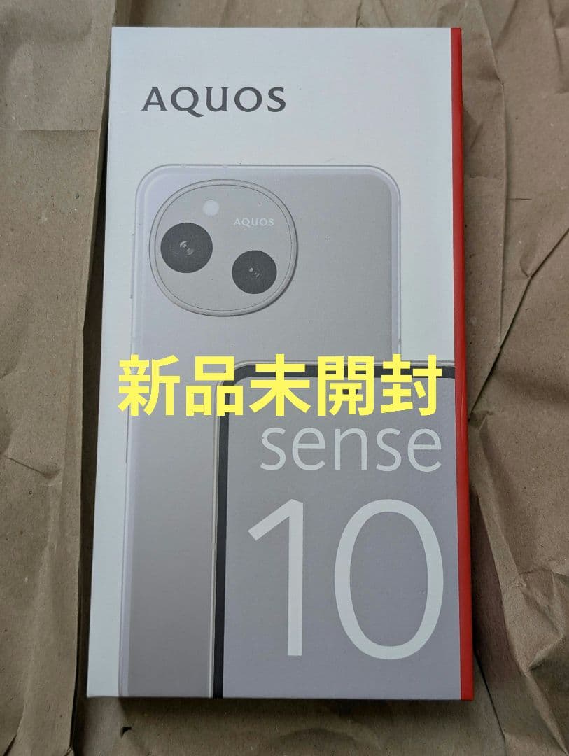 SHARP AQUOS sense10 SH-M33 ライトシルバー