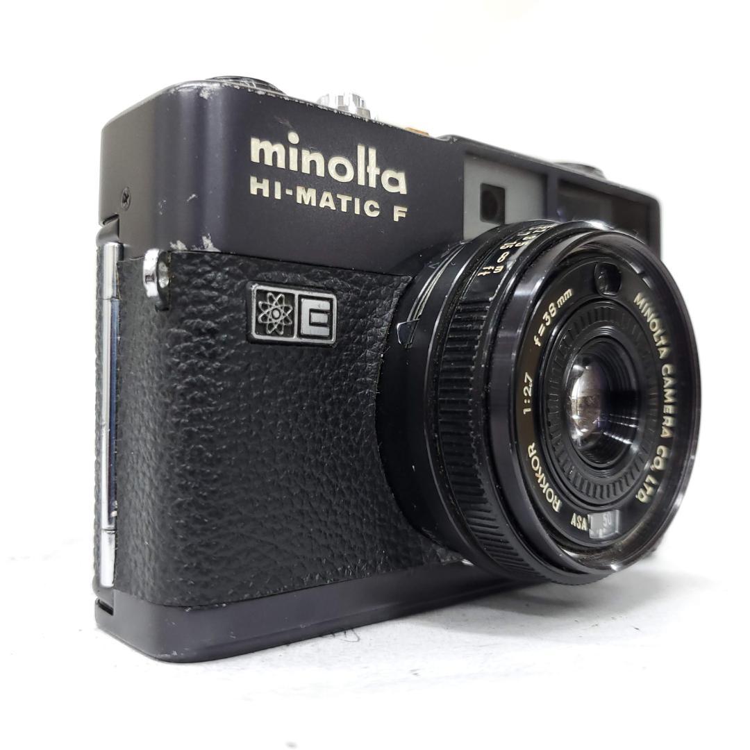 フィルムカメラ Minolta HI-MATIC F F1225-241-8p p
