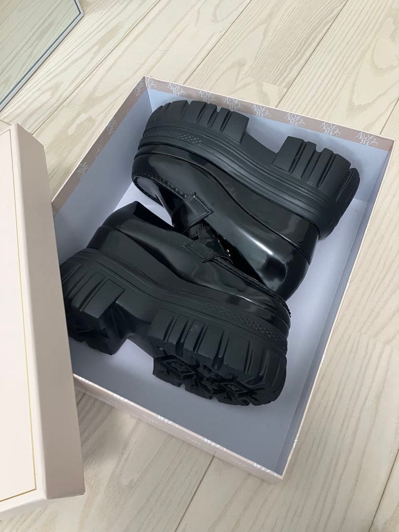 michellMacaron 厚底ローファー