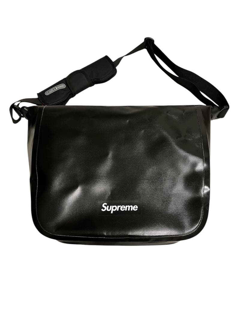 シュプリーム/オルトリーブコラボメッセンジャーバッグ　ブラック