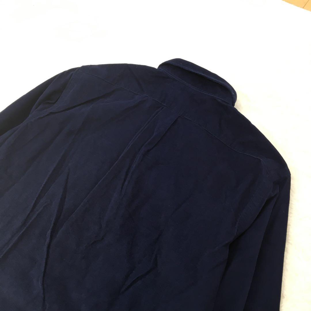 ポロラルフローレン 長袖シャツ【L】ポロベア 大きいサイズ コーデュロイ 美品
