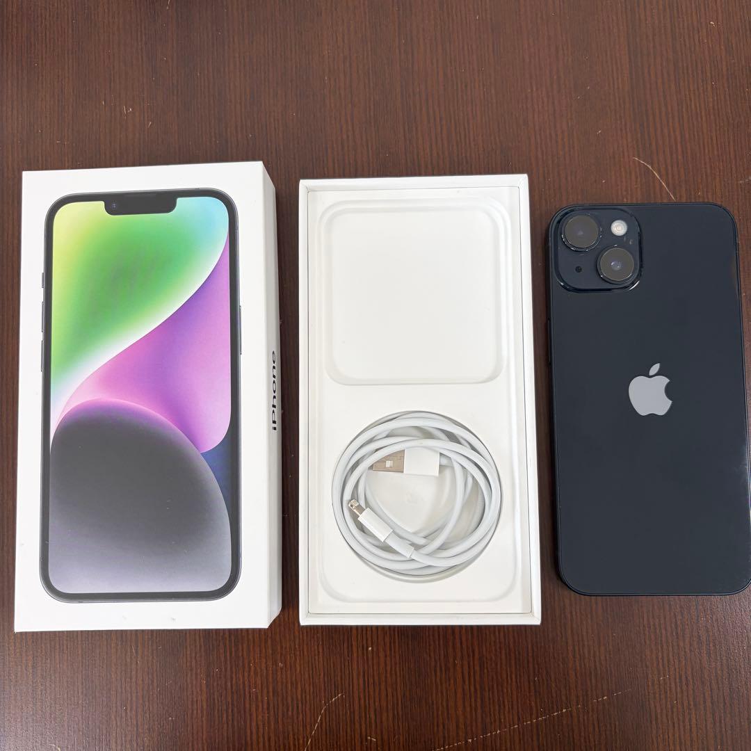 iPhone14 ミッドナイト 128GB SIMフリー 箱付き