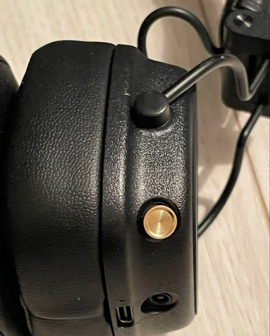 美品 Marshall IV ヘッドフォン black