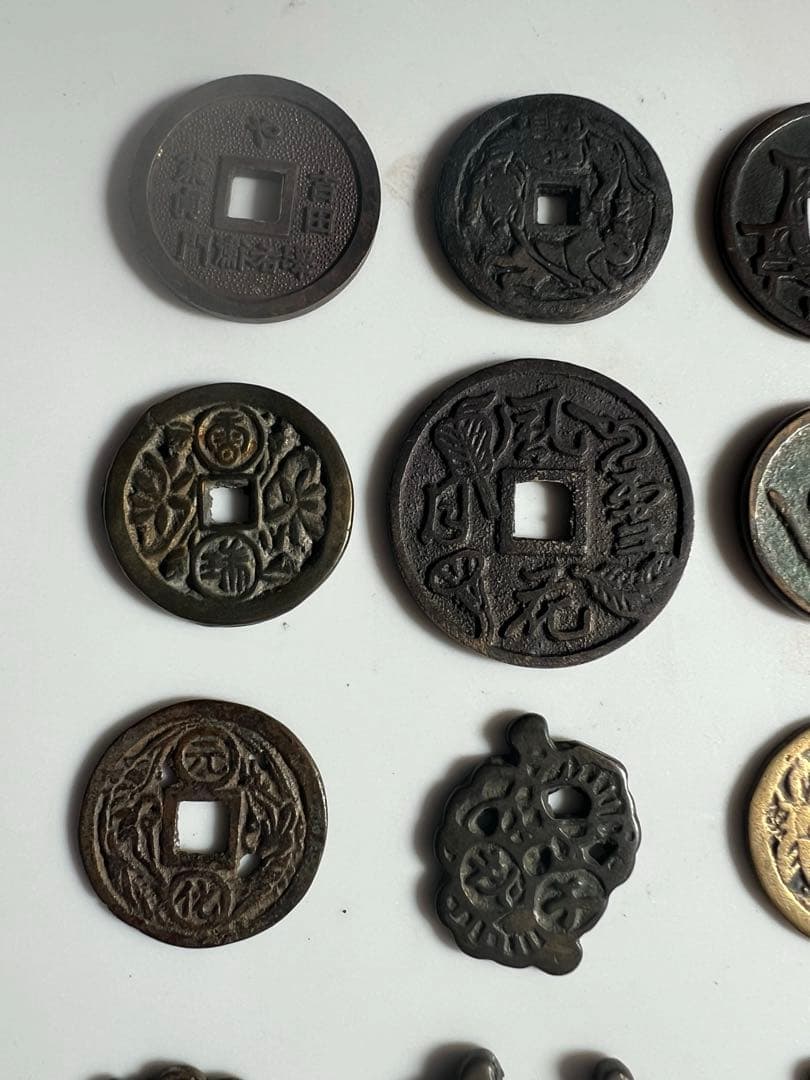 絵銭　日本絵銭朝鮮別銭　12枚まとめロット